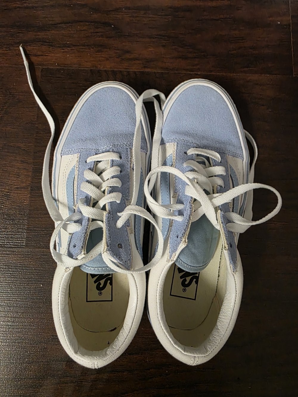Vans Old Skool 'Bolt - Baby Blue, Like New
